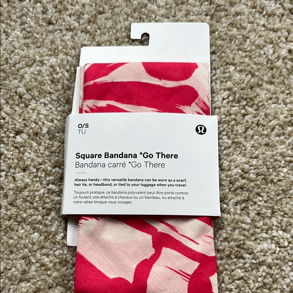Lululemon Square Bandana *Go There